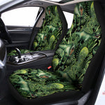 T-Rex Dinosaur And Jurassic Plants Print Universal Fit Car Seat Covers