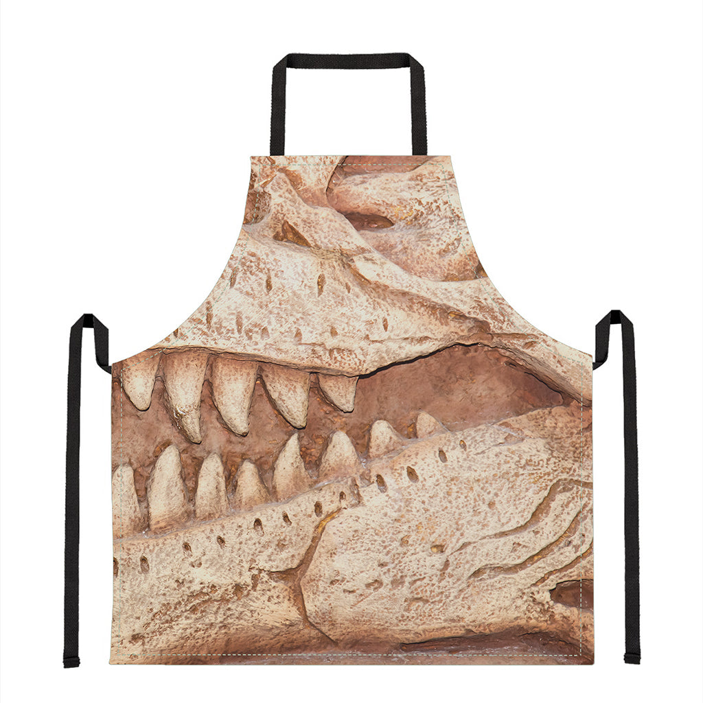 T-Rex Fossil Print Apron