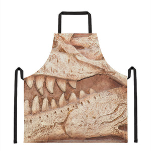 T-Rex Fossil Print Apron