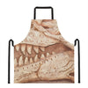 T-Rex Fossil Print Apron