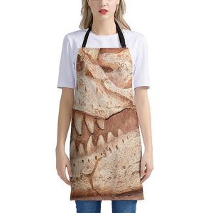 T-Rex Fossil Print Apron