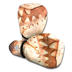 T-Rex Fossil Print Boxing Gloves