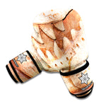 T-Rex Fossil Print Boxing Gloves