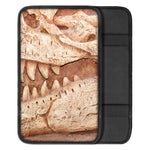 T-Rex Fossil Print Car Center Console Cover