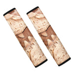 T-Rex Fossil Print Car Seat Belt Covers