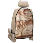 T-Rex Fossil Print Car Seat Organizers