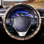 T-Rex Fossil Print Car Steering Wheel Cover