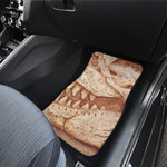 T-Rex Fossil Print Front and Back Car Floor Mats