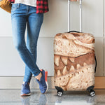 T-Rex Fossil Print Luggage Cover