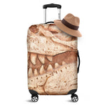 T-Rex Fossil Print Luggage Cover