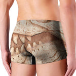 T-Rex Fossil Print Men's Boxer Briefs
