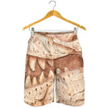 T-Rex Fossil Print Men's Shorts