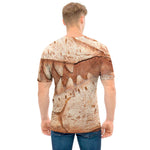 T-Rex Fossil Print Men's T-Shirt
