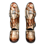 T-Rex Fossil Print Muay Thai Shin Guard
