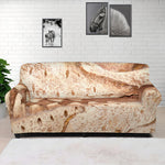 T-Rex Fossil Print Sofa Cover