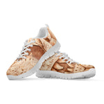 T-Rex Fossil Print White Sneakers