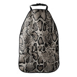 Tan And Black Snakeskin Print Car Seat Organizers