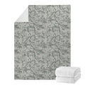 Tan Digital Camo Pattern Print Blanket