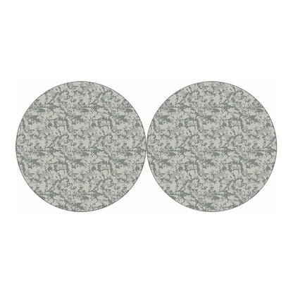 Tan Digital Camo Pattern Print Car Coasters