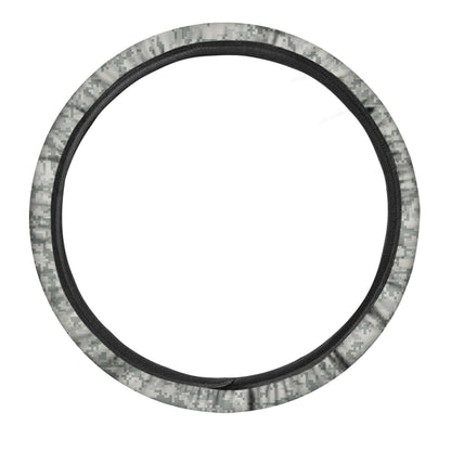 Tan Digital Camo Pattern Print Car Steering Wheel Cover