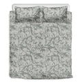 Tan Digital Camo Pattern Print Duvet Cover Bedding Set