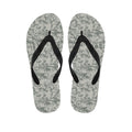 Tan Digital Camo Pattern Print Flip Flops