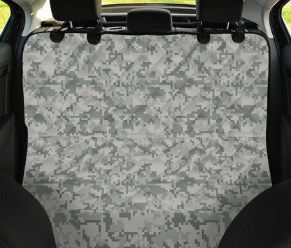 Tan Digital Camo Pattern Print Pet Car Back Seat Cover