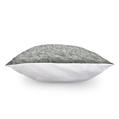 Tan Digital Camo Pattern Print Pillow Cover