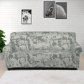 Tan Digital Camo Pattern Print Sofa Cover
