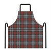 Tartan Knitted Pattern Print Apron