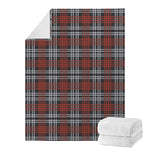 Tartan Knitted Pattern Print Blanket