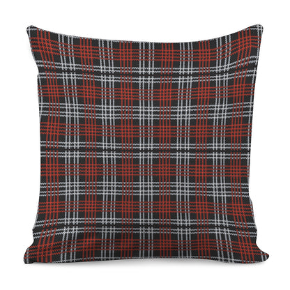 Tartan Knitted Pattern Print Pillow Cover