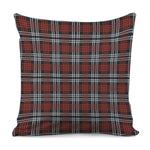 Tartan Knitted Pattern Print Pillow Cover