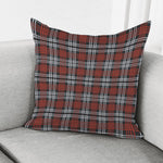 Tartan Knitted Pattern Print Pillow Cover