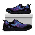 Taurus And Astrological Signs Print Black Running Shoes