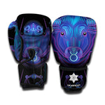 Taurus And Astrological Signs Print Boxing Gloves