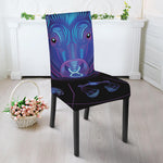Taurus And Astrological Signs Print Dining Chair Slipcover