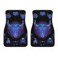 Taurus And Astrological Signs Print Front Car Floor Mats
