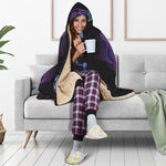 Taurus And Astrological Signs Print Hooded Blanket
