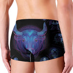 Taurus And Astrological Signs Print Men's Boxer Briefs