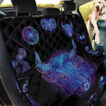 Taurus And Astrological Signs Print Pet Car Back Seat Cover