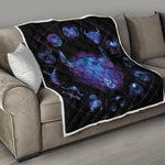 Taurus And Astrological Signs Print Quilt