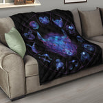 Taurus And Astrological Signs Print Quilt