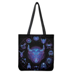 Taurus And Astrological Signs Print Tote Bag