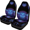 Taurus And Astrological Signs Print Universal Fit Car Seat Covers