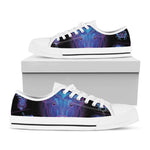 Taurus And Astrological Signs Print White Low Top Shoes