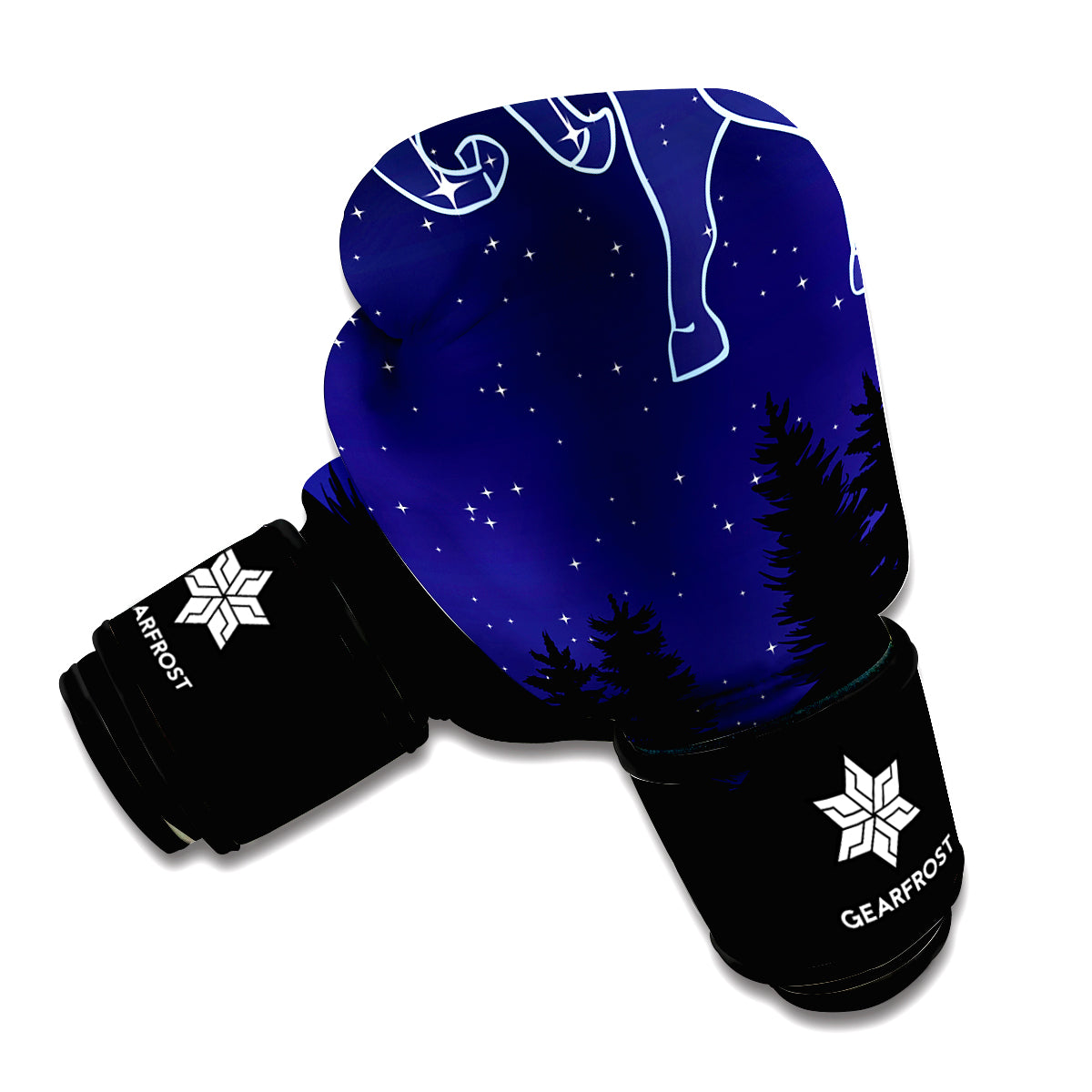 Taurus Constellation Print Boxing Gloves