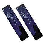 Taurus Constellation Print Car Seat Belt Covers