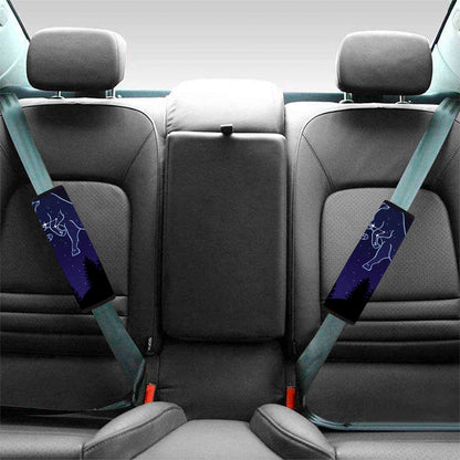 Taurus Constellation Print Car Seat Belt Covers