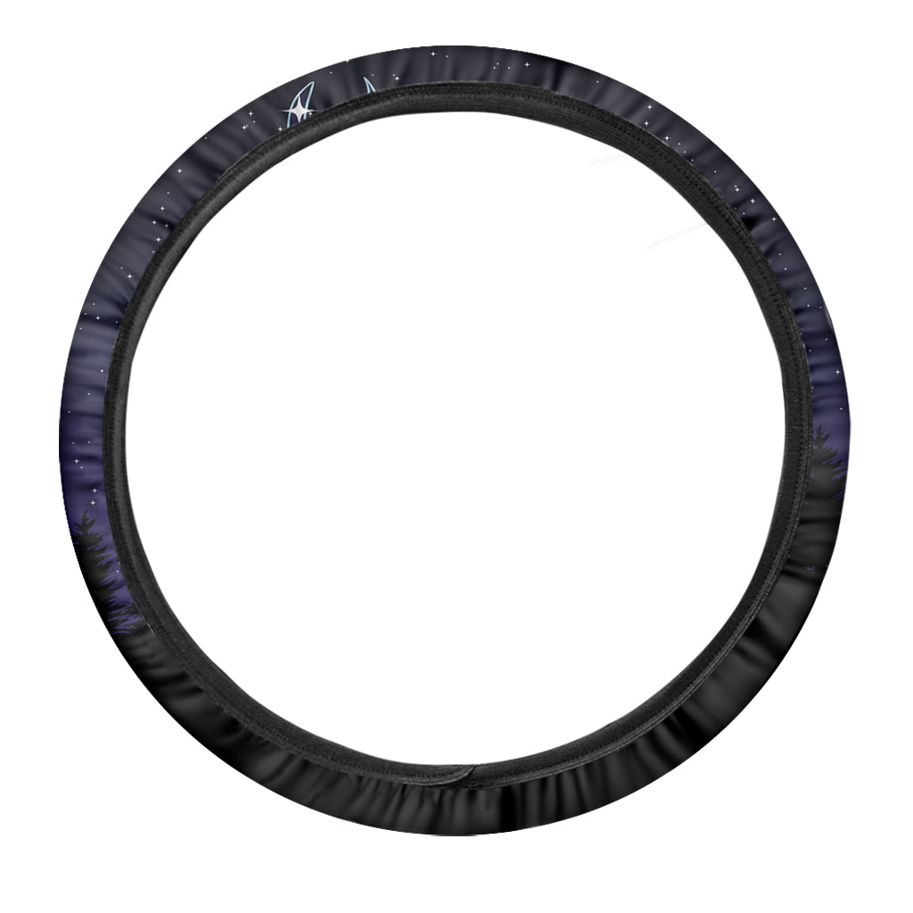Taurus Constellation Print Car Steering Wheel Cover